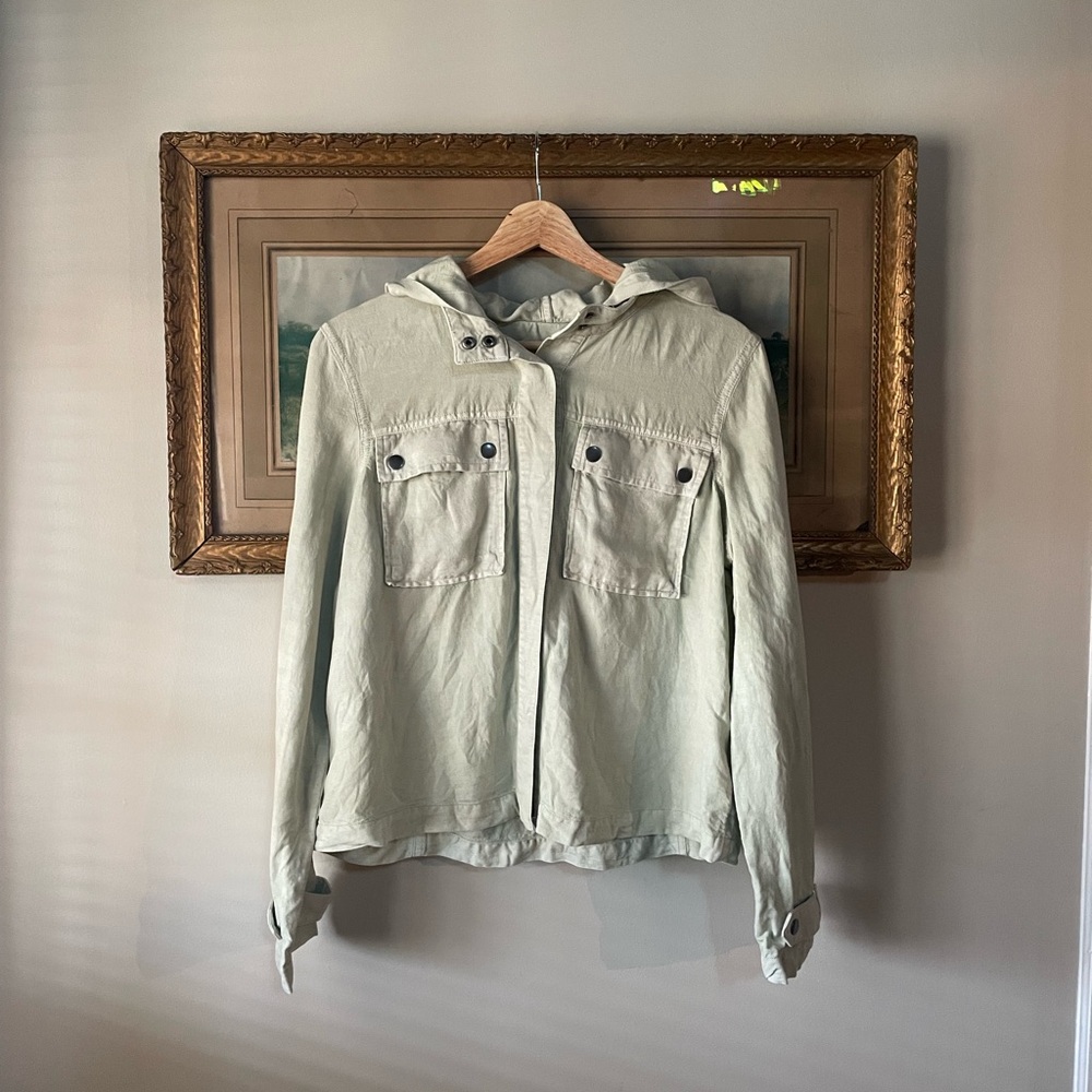 Nicole Miller Hooded Shacket